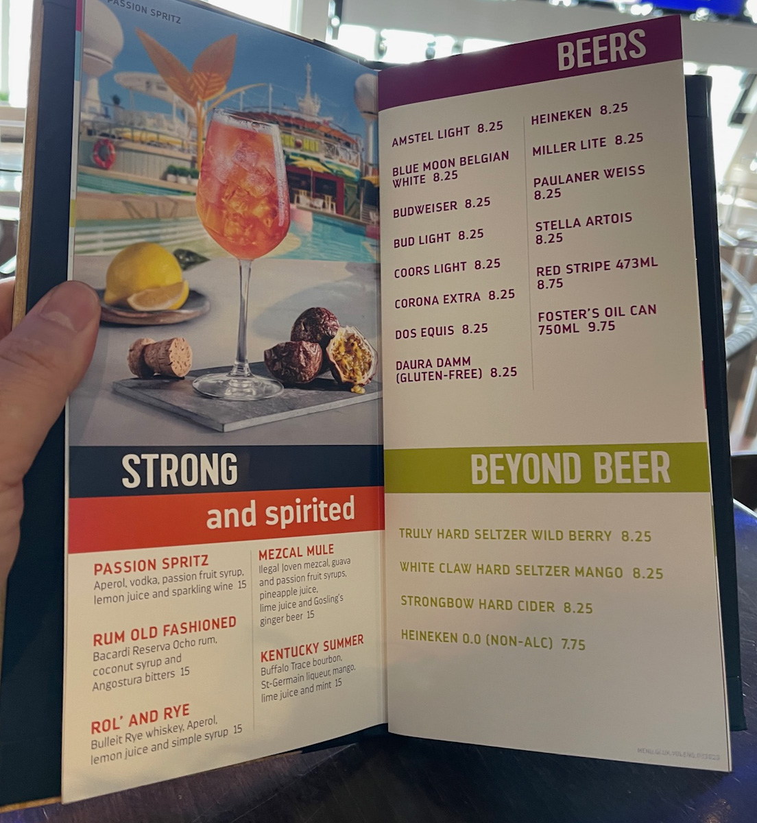 Precios y menús de bebidas actuales de Royal Caribbean 2024 Precios y menús de bebidas actuales de Royal Caribbean 2024