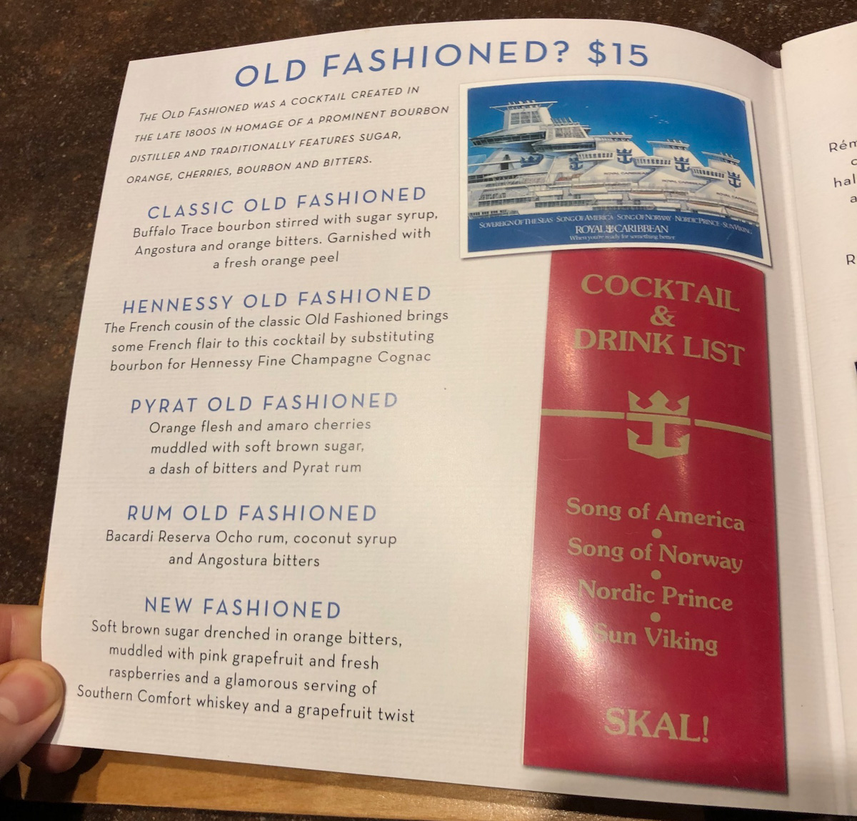 Precios y menús de bebidas actuales de Royal Caribbean 2024 Precios y menús de bebidas actuales de Royal Caribbean 2024