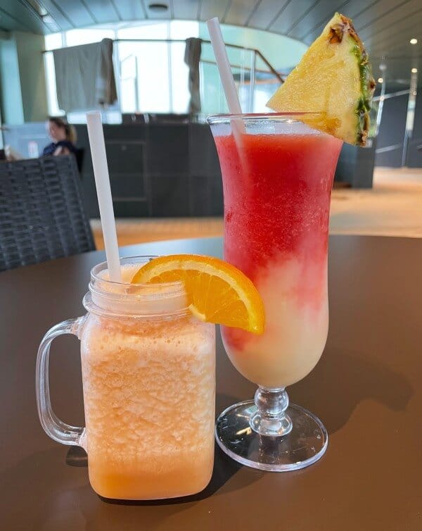Tarjetas de bebidas MSC Cruceros con precios (2024)