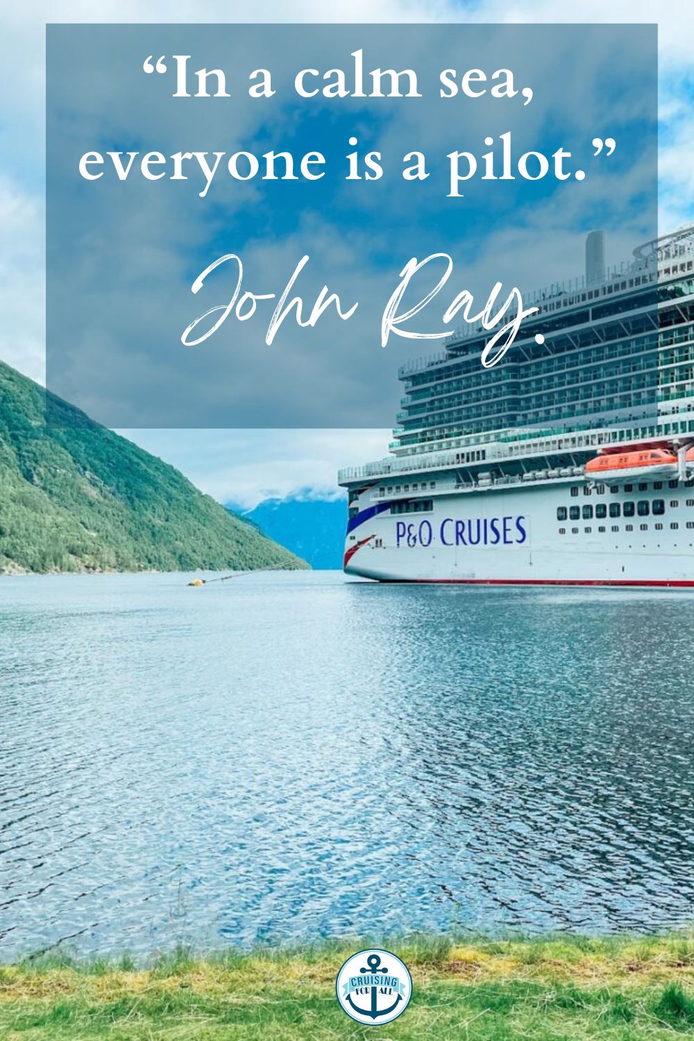 Citas inspiradoras de cruceros Citas inspiradoras de cruceros