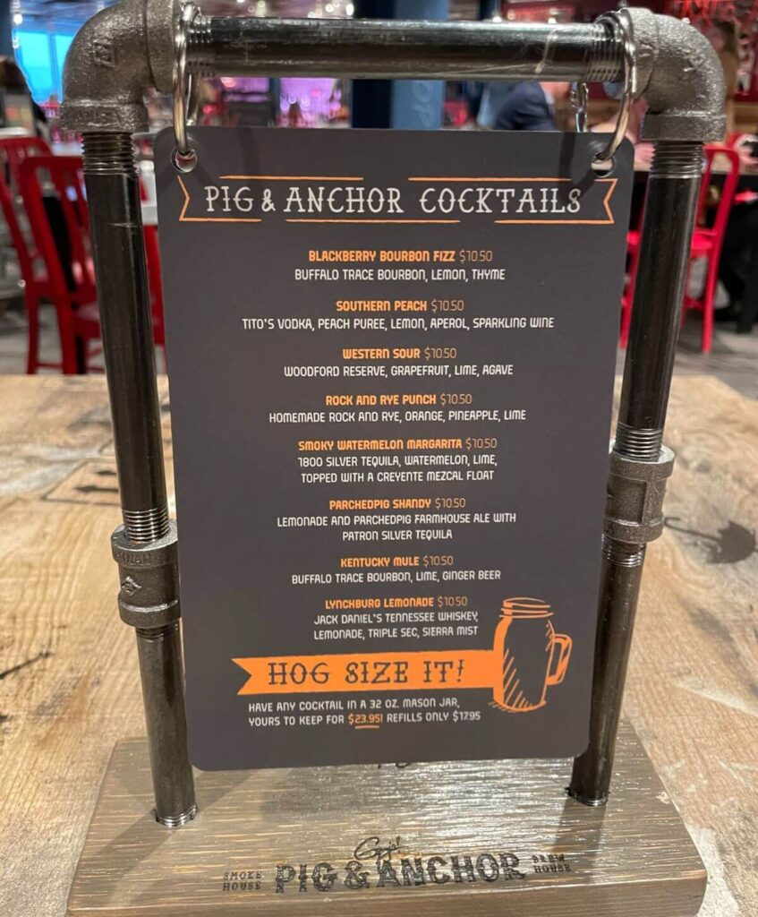 Menús de bebidas y precios para Carnival Cruise Menús de bebidas y precios para Carnival Cruise
