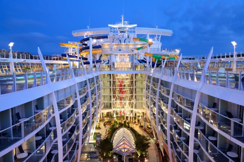 Comparación de clases de barcos de Royal Caribbean