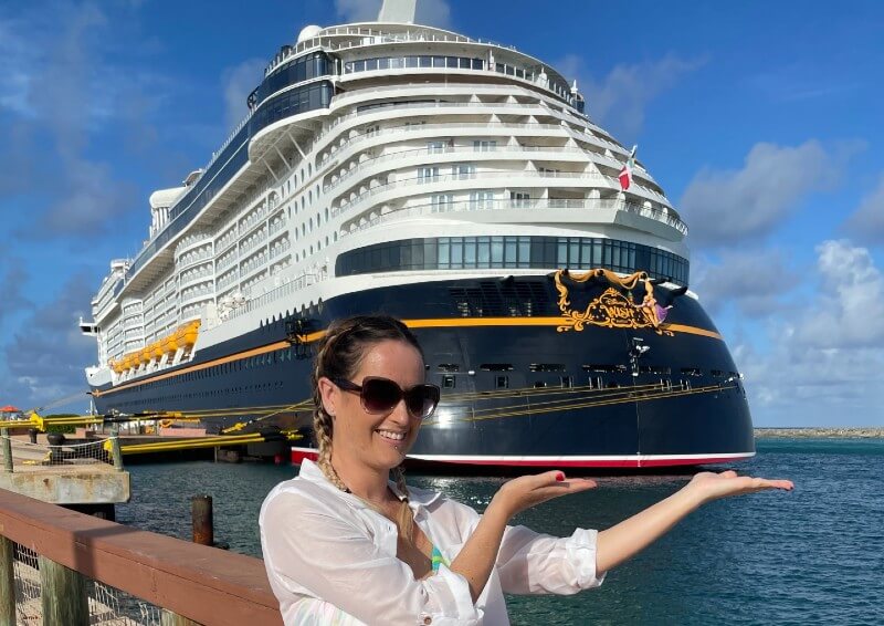 Comparación de cruceros de Disney (por tamaño y antigüedad)