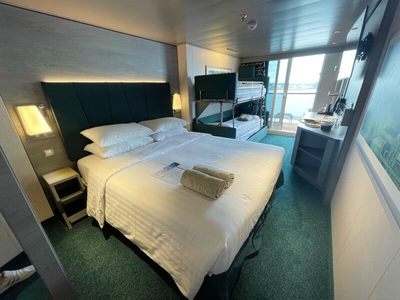 Barcos de MSC Cruceros por tamaño, antigüedad y clase