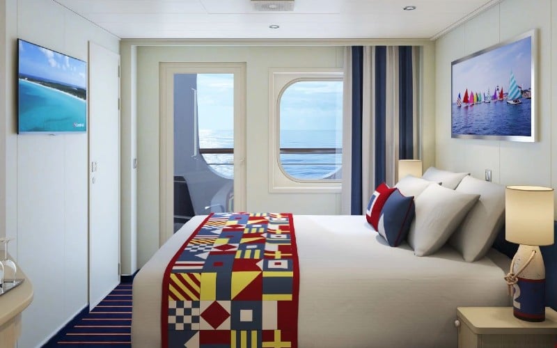 ¿Qué es un Cove Balcón en un crucero Carnival?