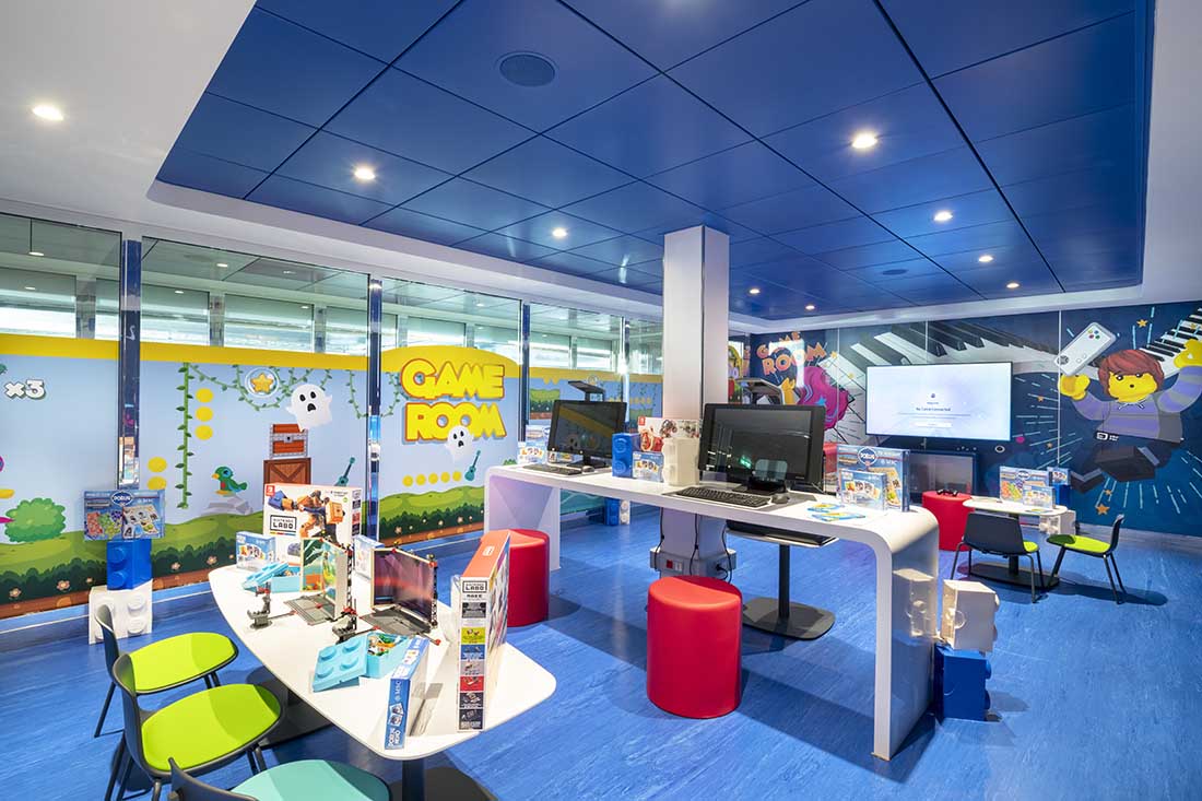 Descripción general de los clubes infantiles MSC Virtuosa