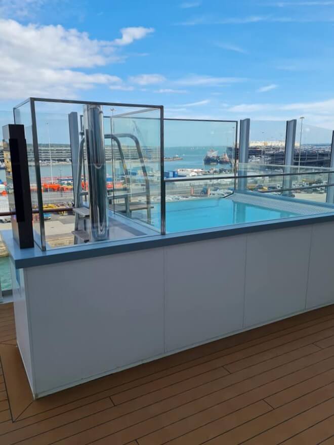 Cabañas P&O Iona para evitar
