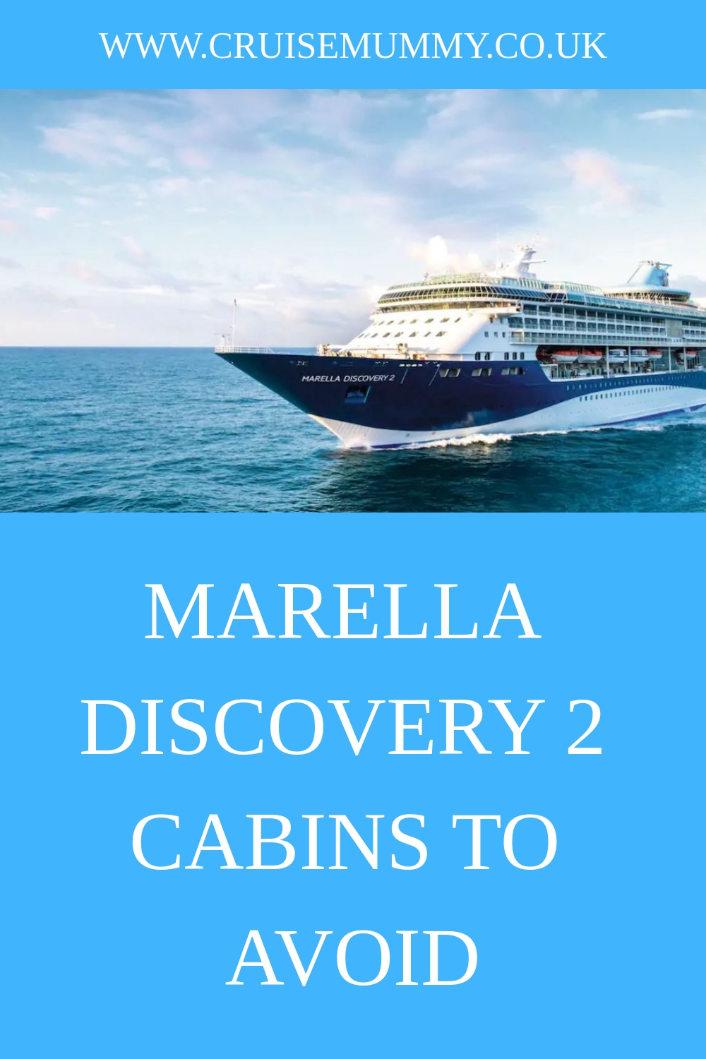 Marella Discovery 2 cabañas para evitar