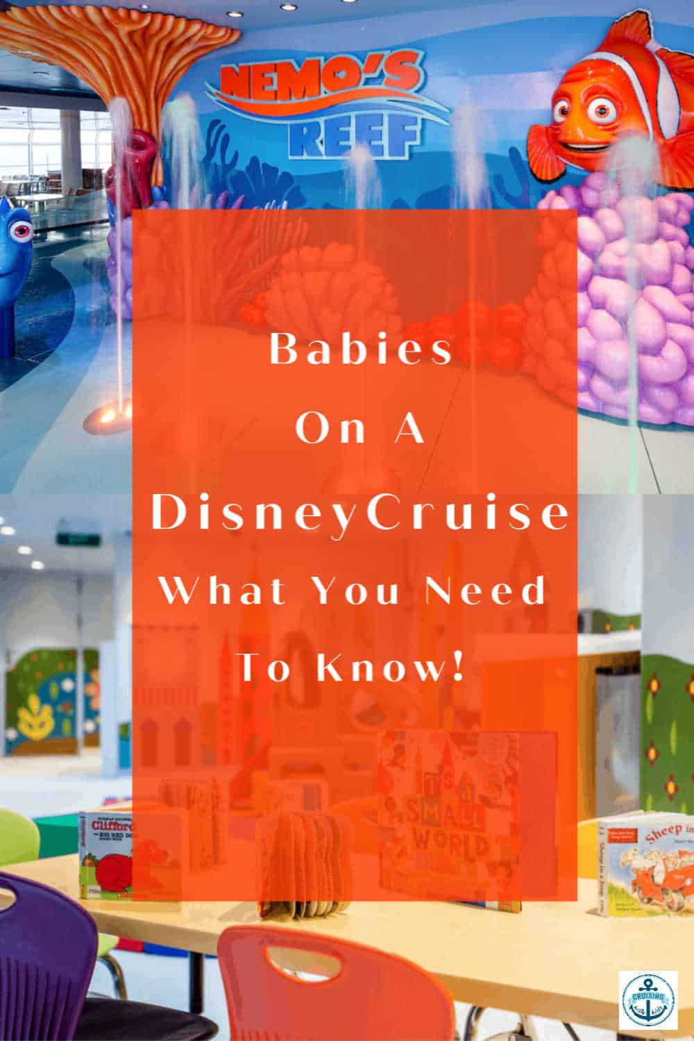 Consejos para viajar con un bebé en la Línea de Cruceros de Disney.