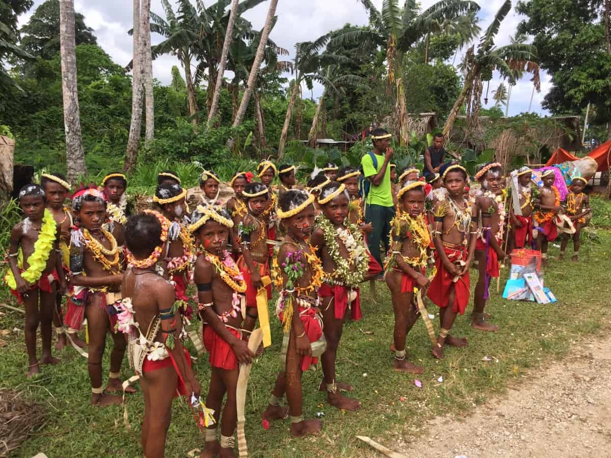 Un crucero familiar a Papúa Nueva Guinea
