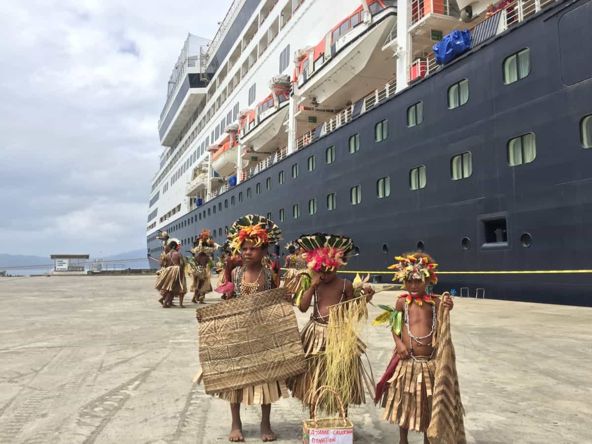 Un crucero familiar a Papúa Nueva Guinea