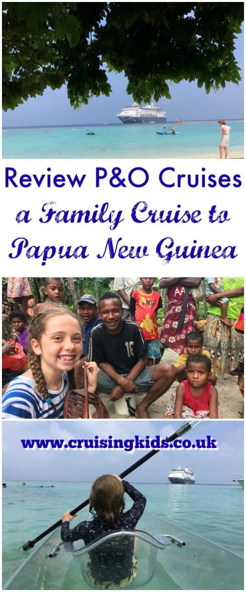 Un crucero familiar a Papúa Nueva Guinea