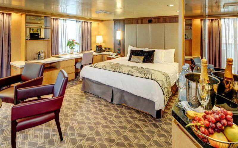 Holland America Noordam cabañas para evitar