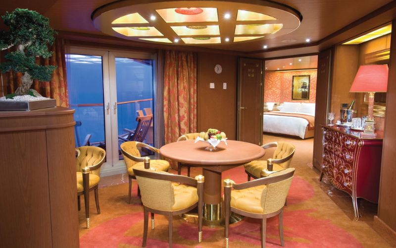 Holland America Noordam cabañas para evitar