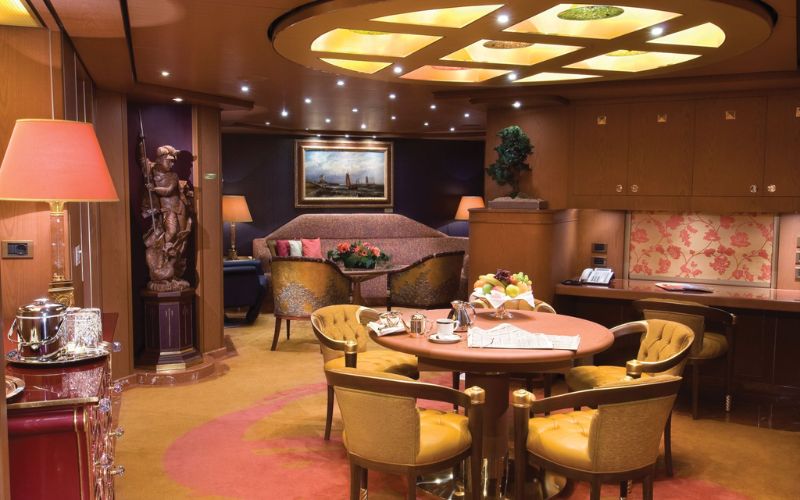 Holland America Noordam cabañas para evitar