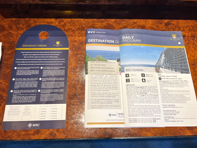 Tour en cabina en MSC Fantasia Yacht Club Tour en cabina en MSC Fantasia Yacht Club