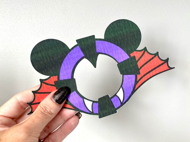 Decoraciones de puertas de Disney Maléfica y Drácula Cruise Decoraciones de puertas de Disney Maléfica y Drácula Cruise