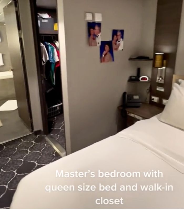 Eche un vistazo a las habitaciones del capitán de un crucero Eche un vistazo a las habitaciones del capitán de un crucero