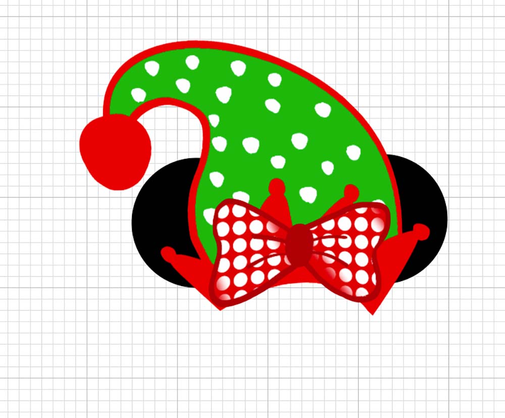 Decoraciones imprimibles para puertas de cruceros navideños con sombrero de elfo