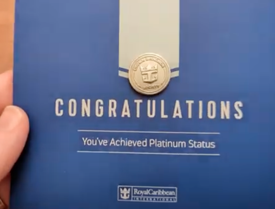 Beneficios Platino de Royal Caribbean