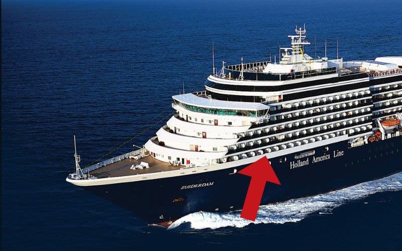Cabañas Holland America Zuiderdam que debes evitar