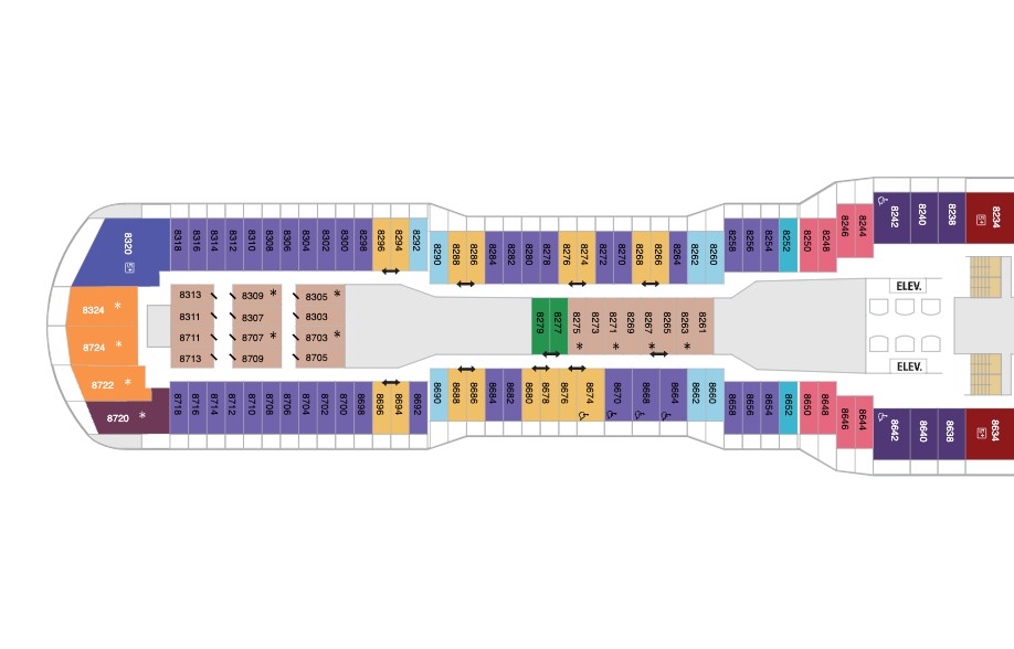 Cabañas Odyssey of the Seas que debes evitar Cabañas Odyssey of the Seas que debes evitar