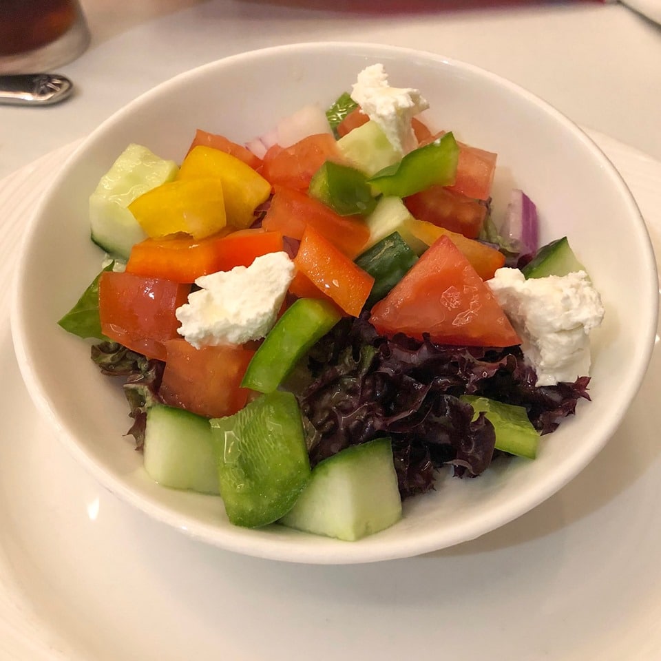 Comida vegetariana y vegana en P&O Britannia