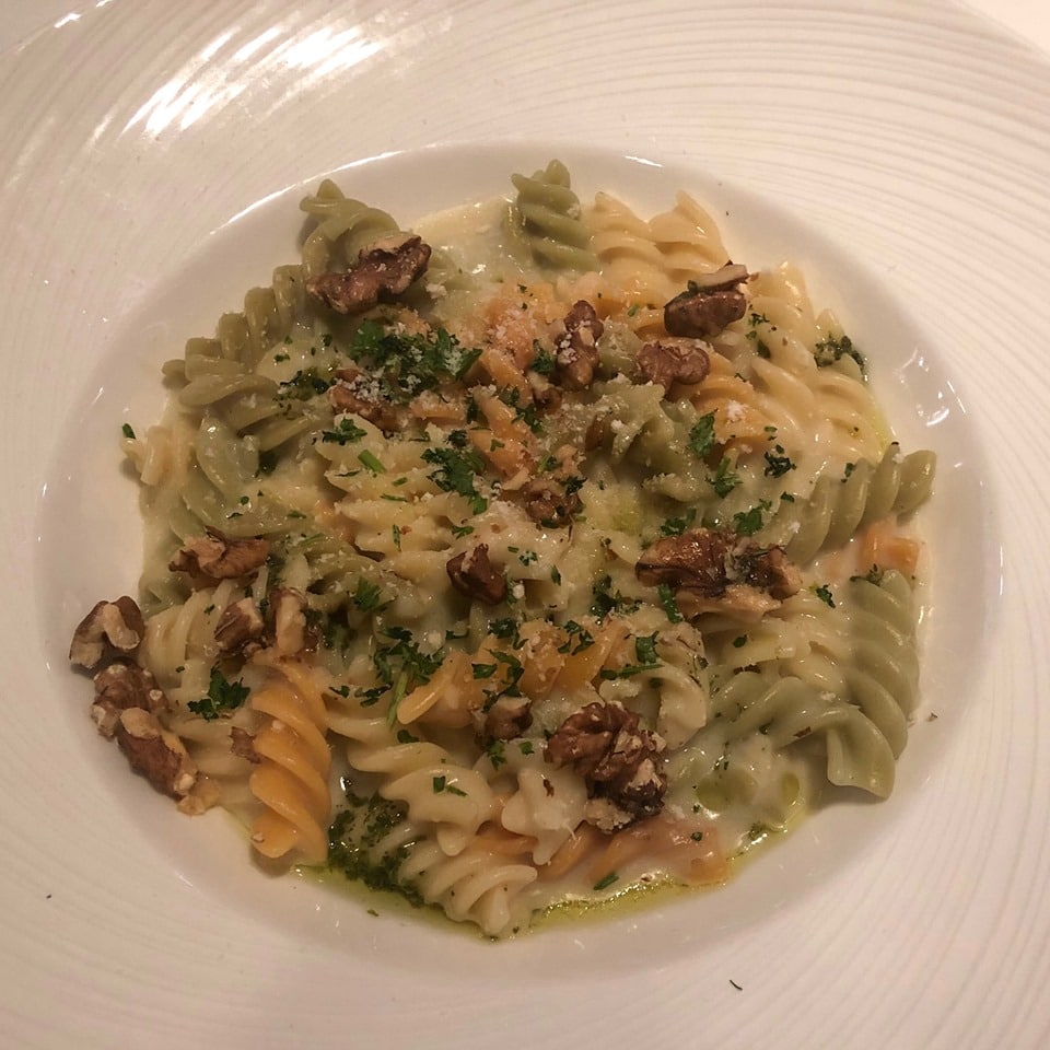 Comida vegetariana y vegana en P&O Britannia