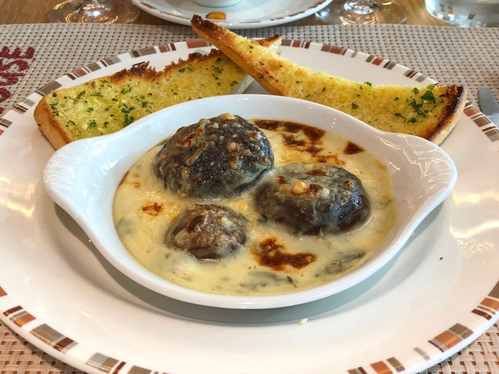Comida vegetariana y vegana en P&O Britannia