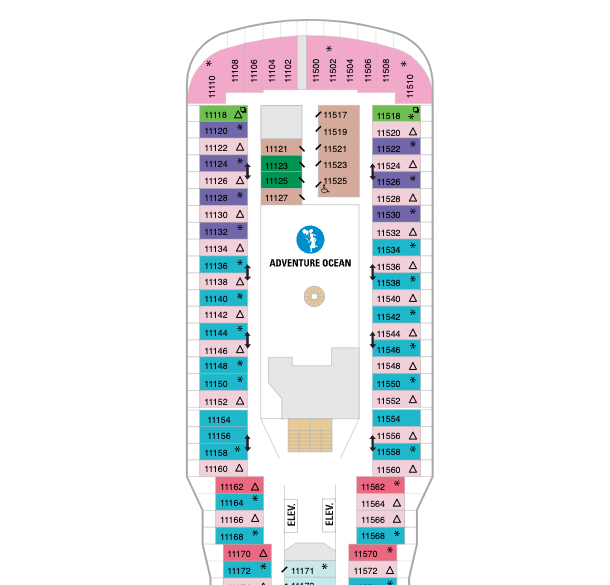 Las mejores y peores habitaciones del Spectrum of the Seas Las mejores y peores habitaciones del Spectrum of the Seas