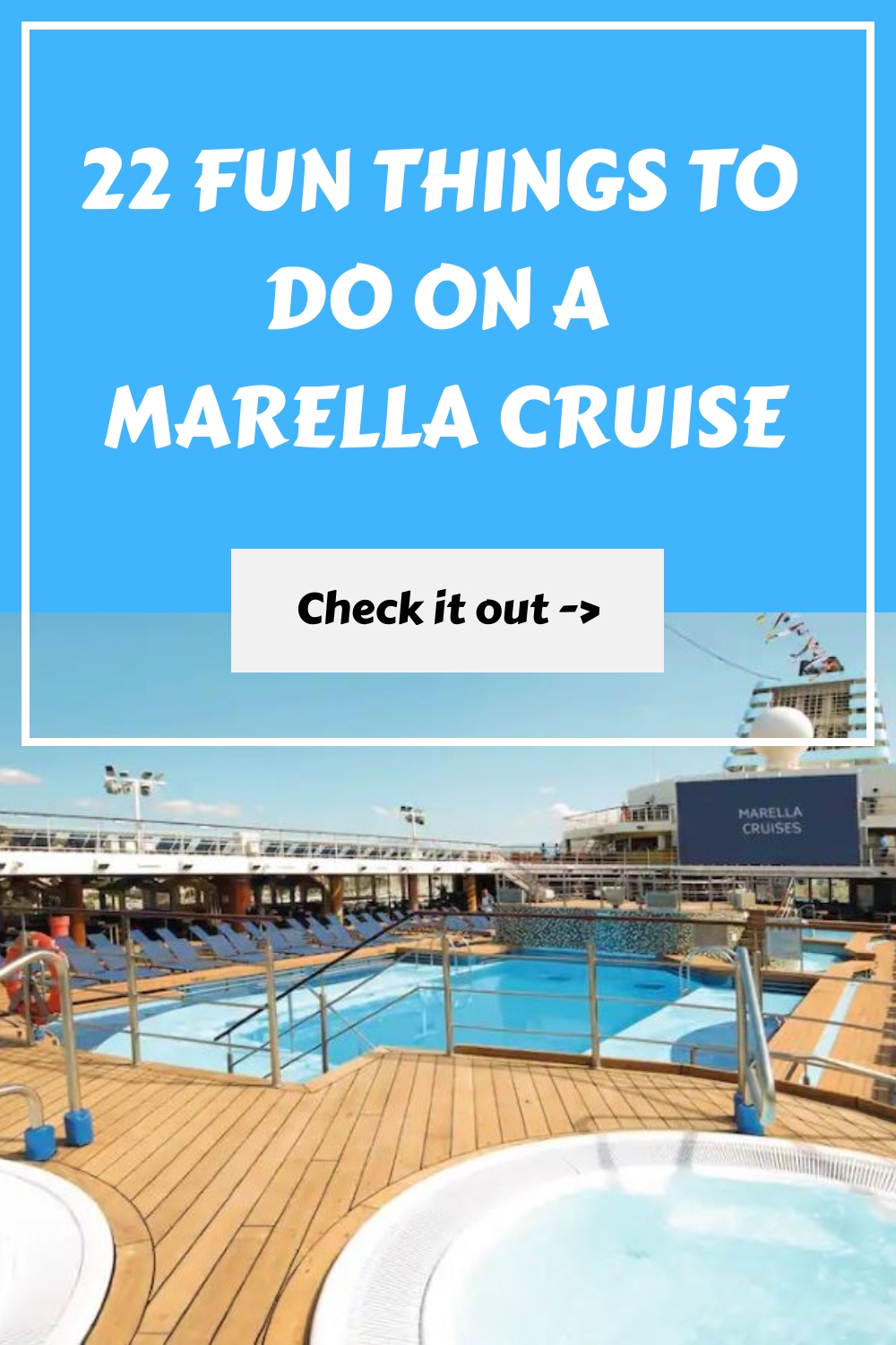 22 cosas divertidas para hacer en un crucero por Marella