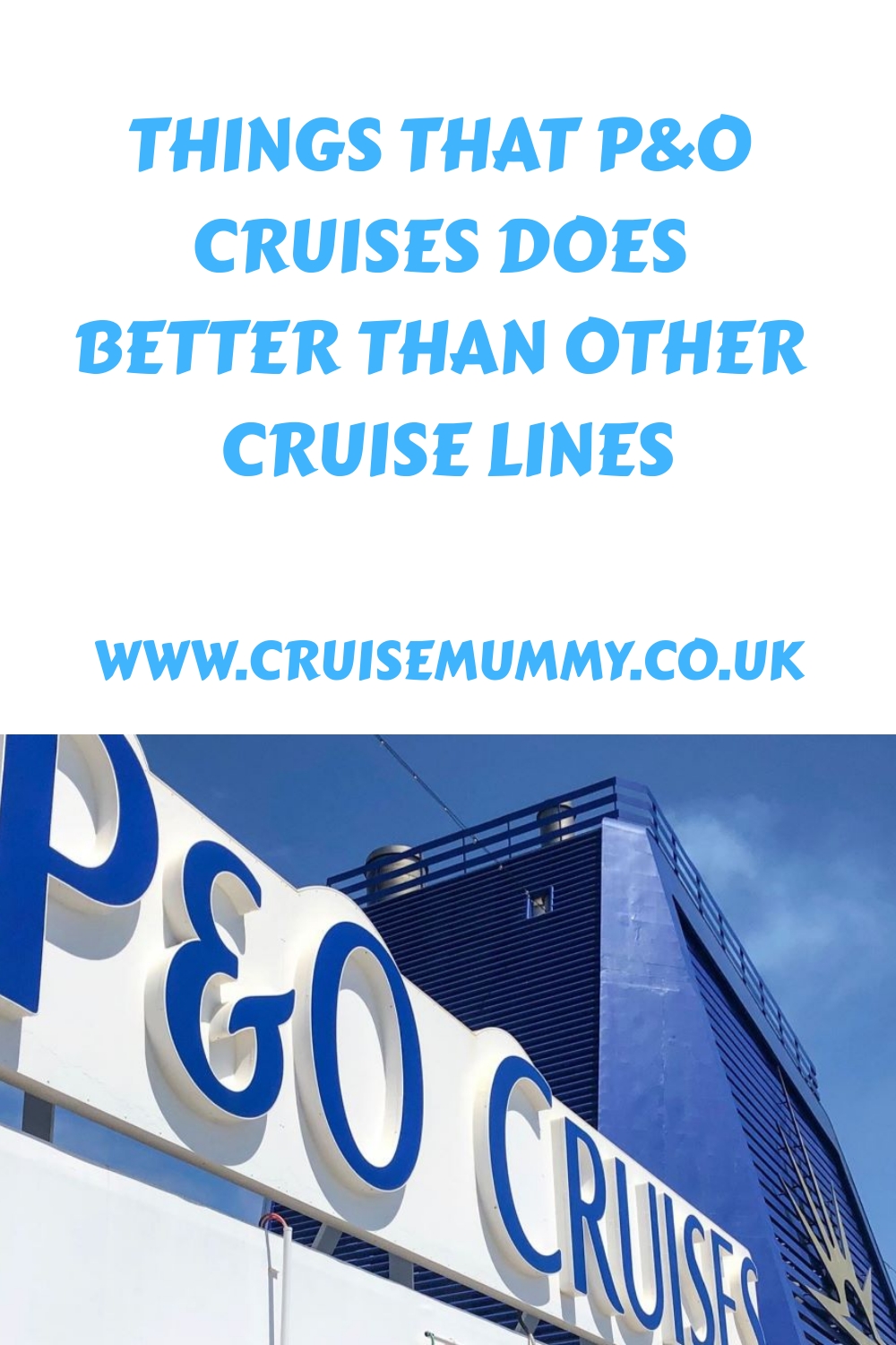 6 cosas que P&O Cruises hace mejor que otras líneas de cruceros