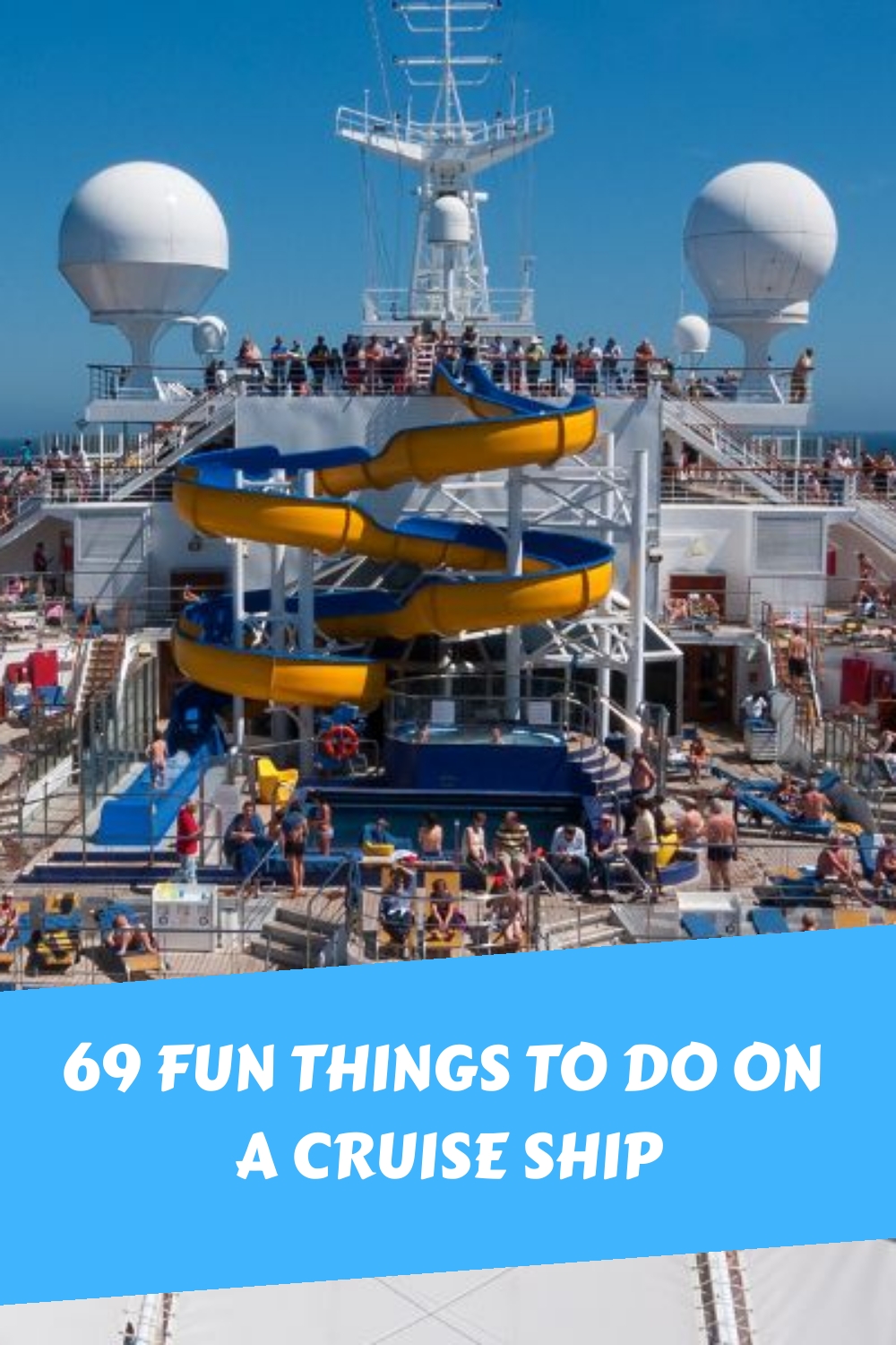 69 cosas divertidas para hacer en un crucero