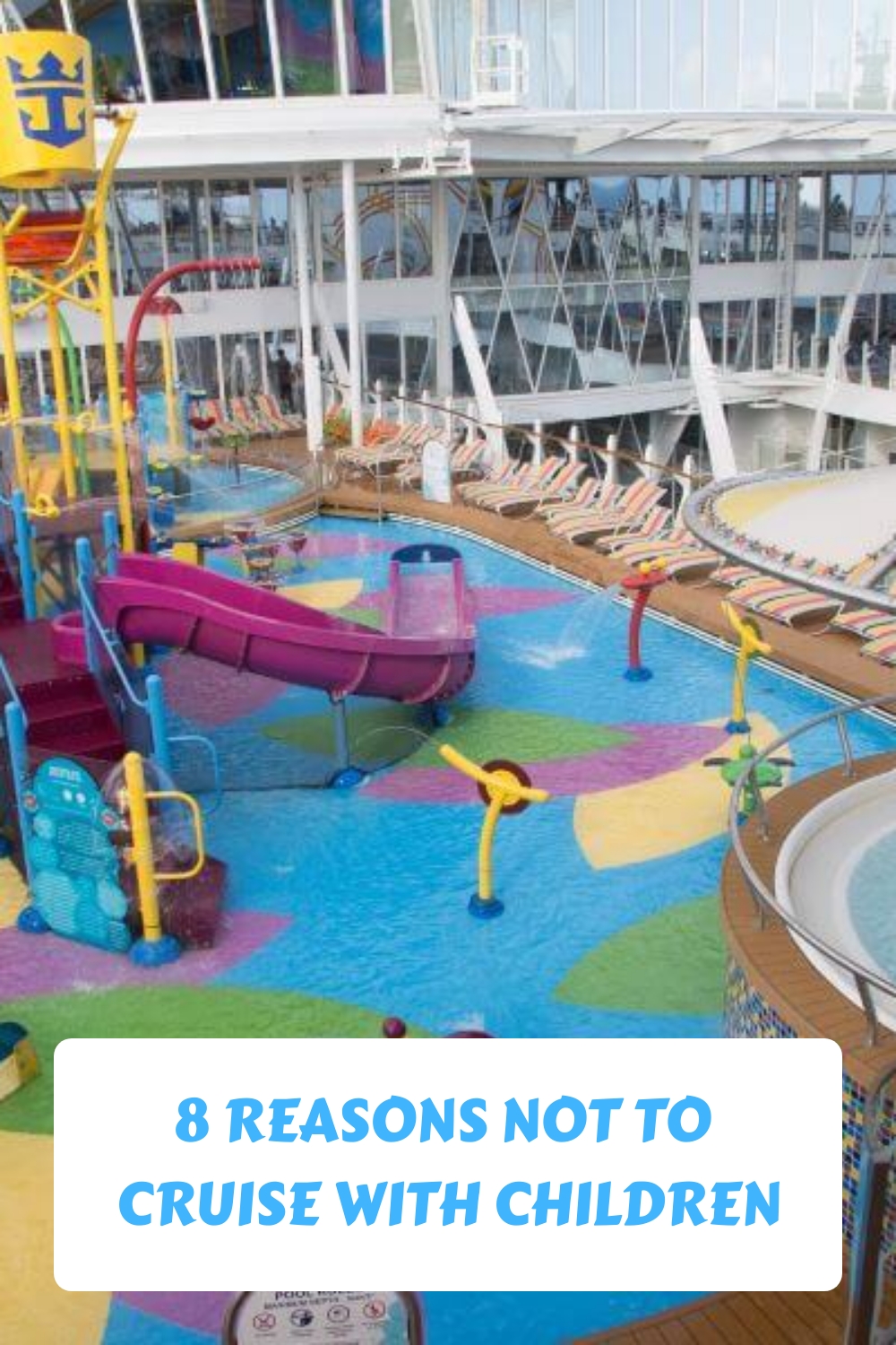 8 razones para no hacer un crucero con niños