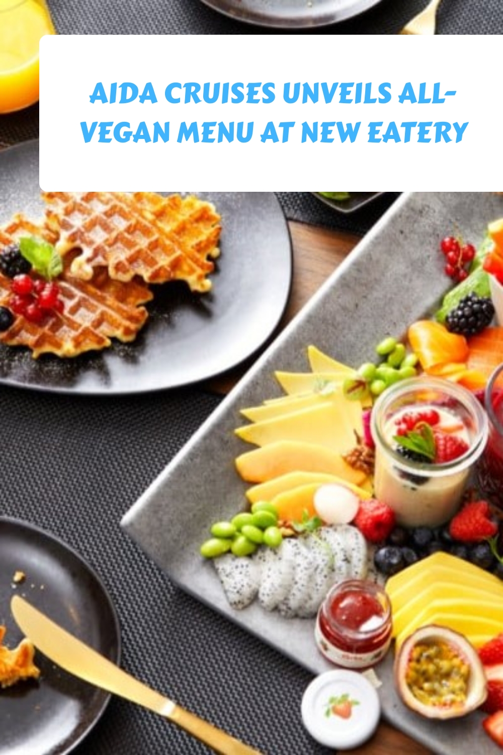 AIDA Cruceros presenta un menú completamente vegano en el New Eatery