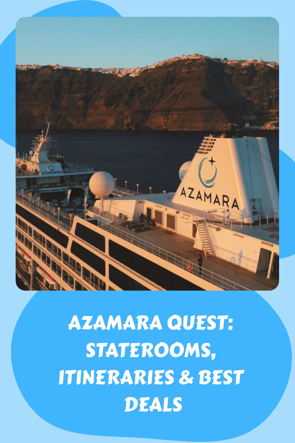 Azamara Quest: Cabañas, Itinerarios y Mejores Ofertas