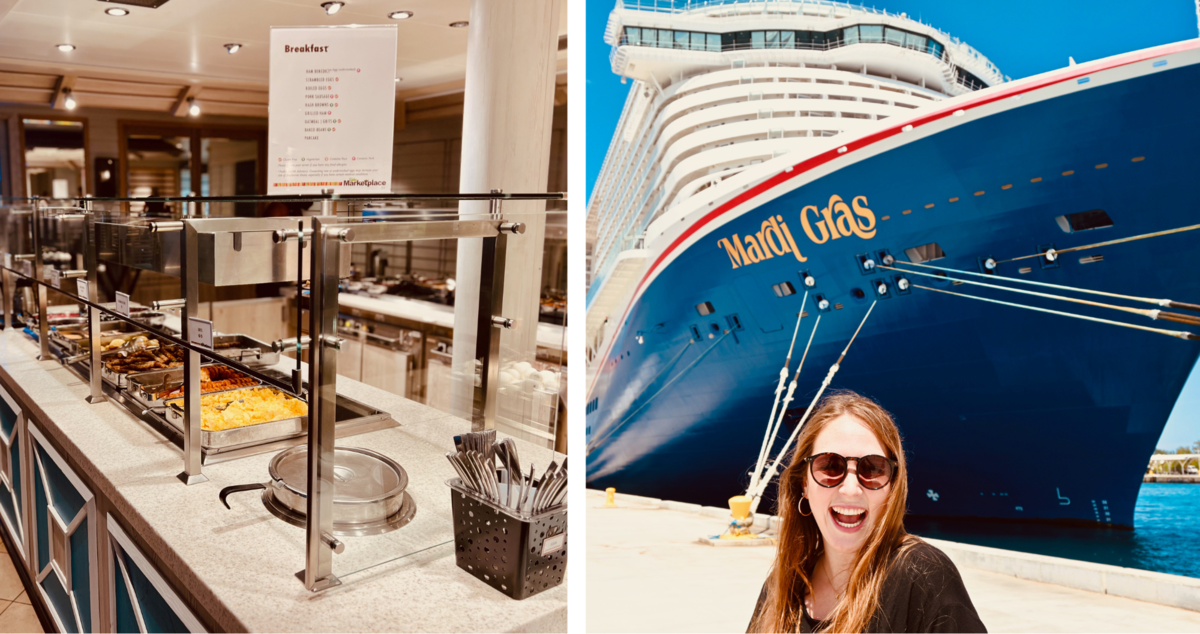 El único lugar donde nunca volveré a comer en los cruceros Carnival