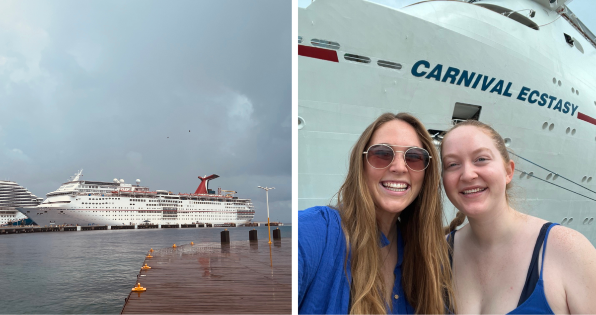 Hice mi primer crucero Carnival en el barco más antiguo. Lo que más lamento fue reservar un barco pequeño.