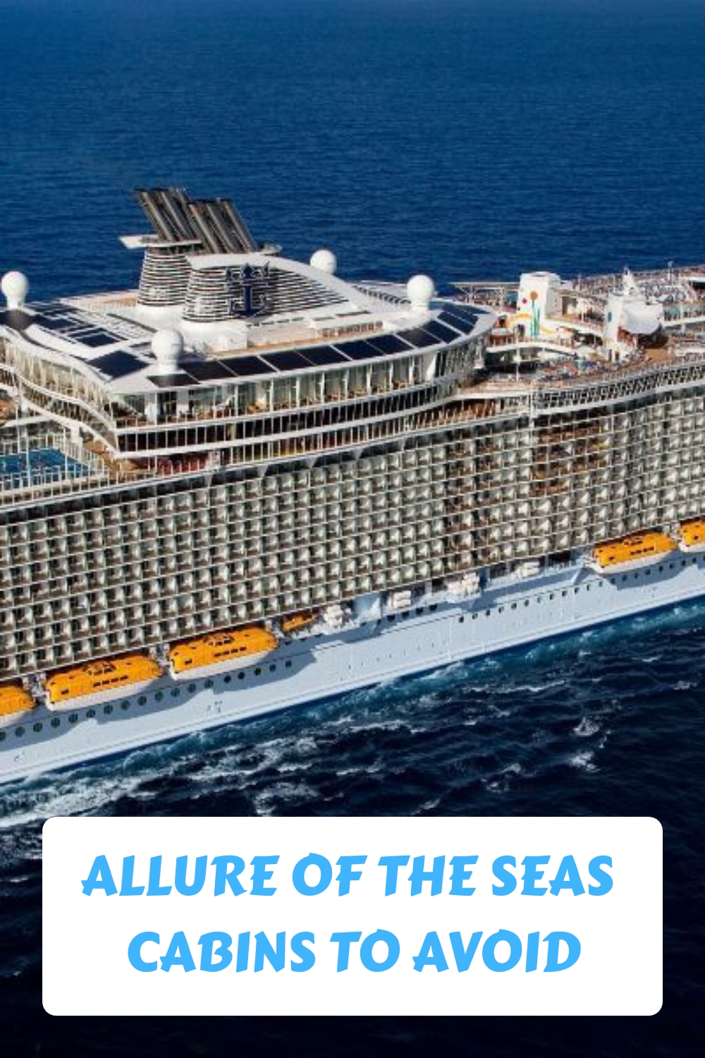 Cabañas Allure of the Seas que debes evitar