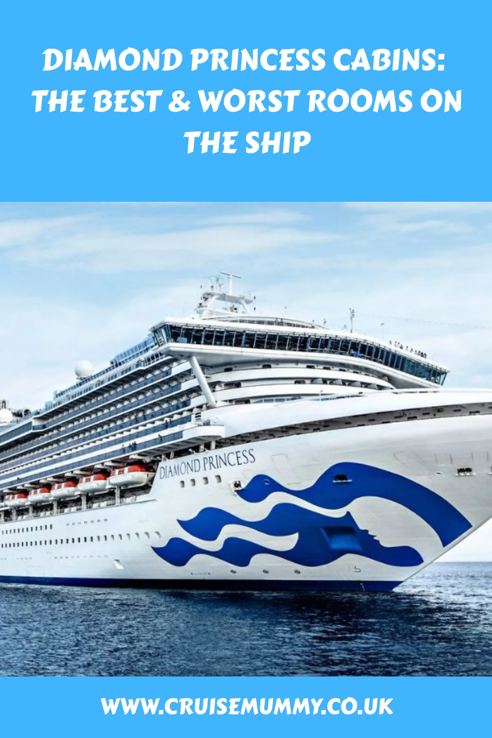 Camarotes Diamond Princess: las mejores y peores habitaciones del barco