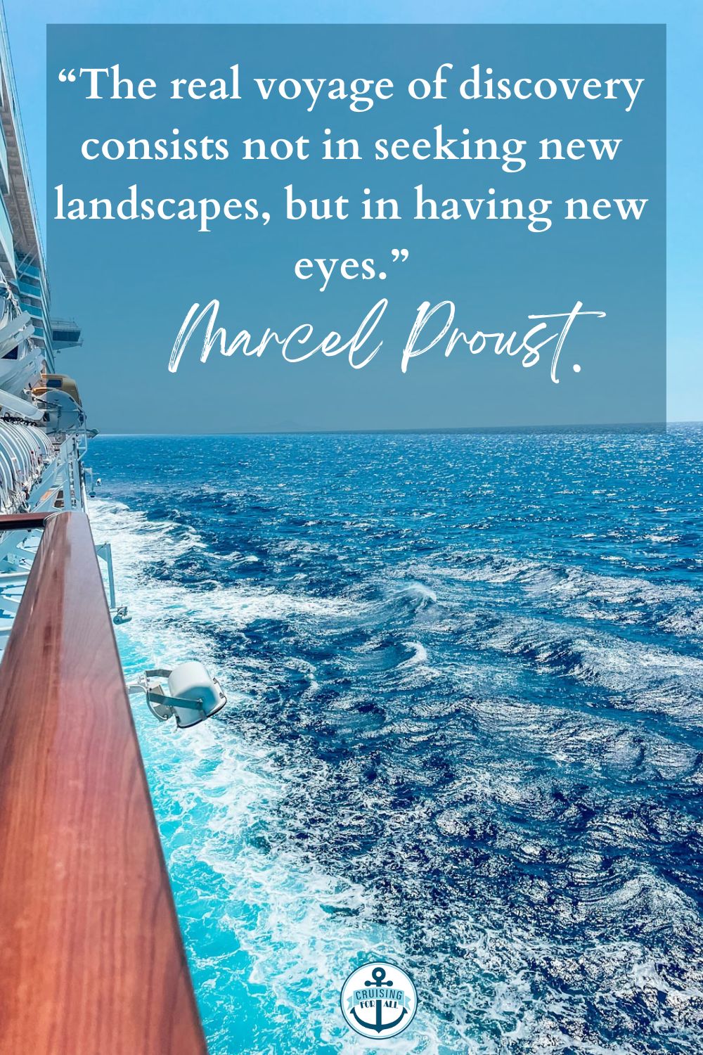 Citas inspiradoras de cruceros Citas inspiradoras de cruceros