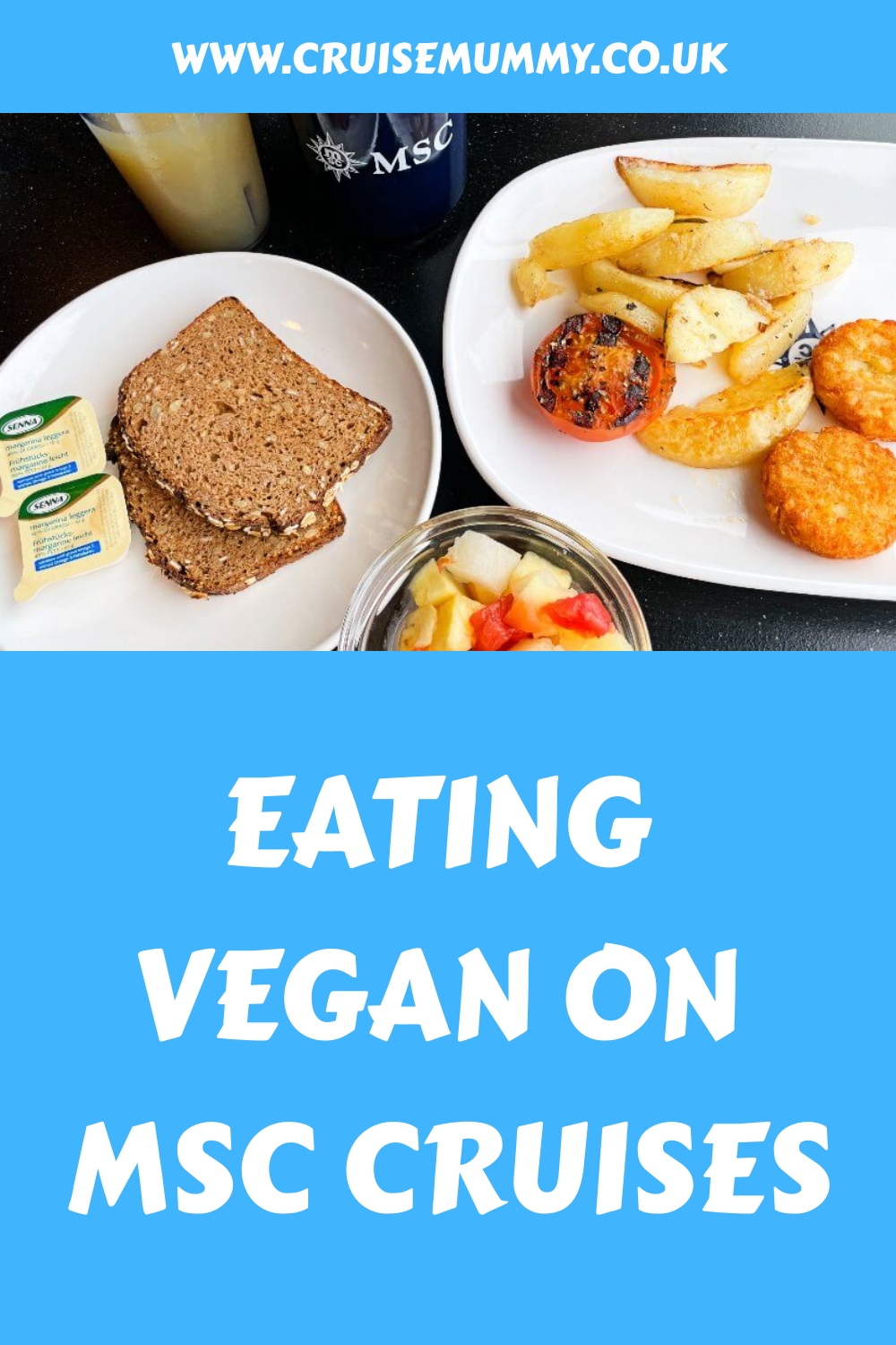 Comer vegano en cruceros MSC (2024)