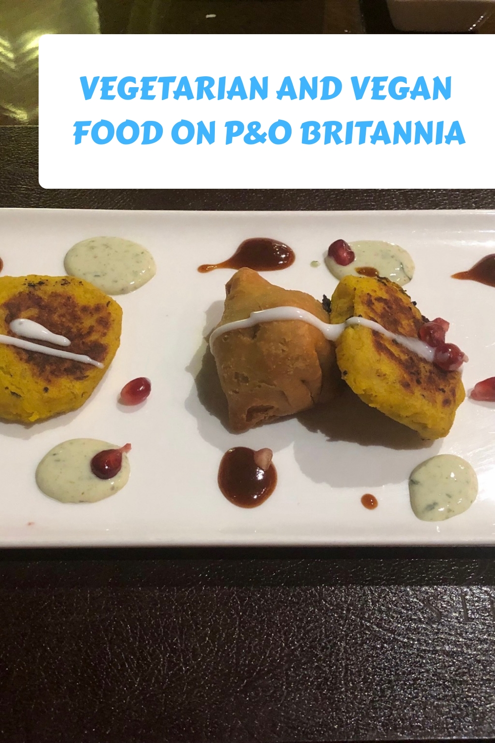 Comida vegetariana y vegana en P&O Britannia