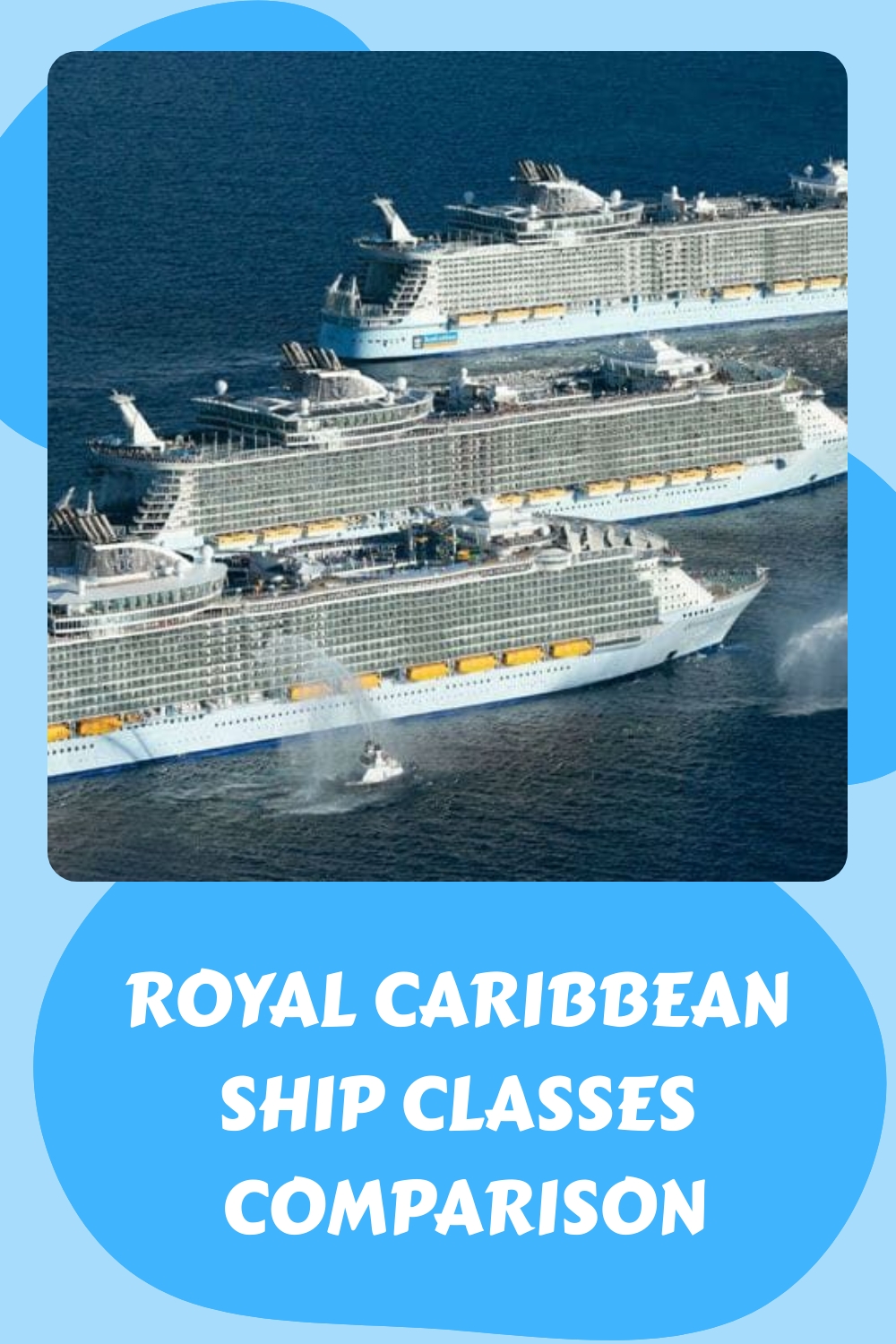 Comparación de clases de barcos de Royal Caribbean