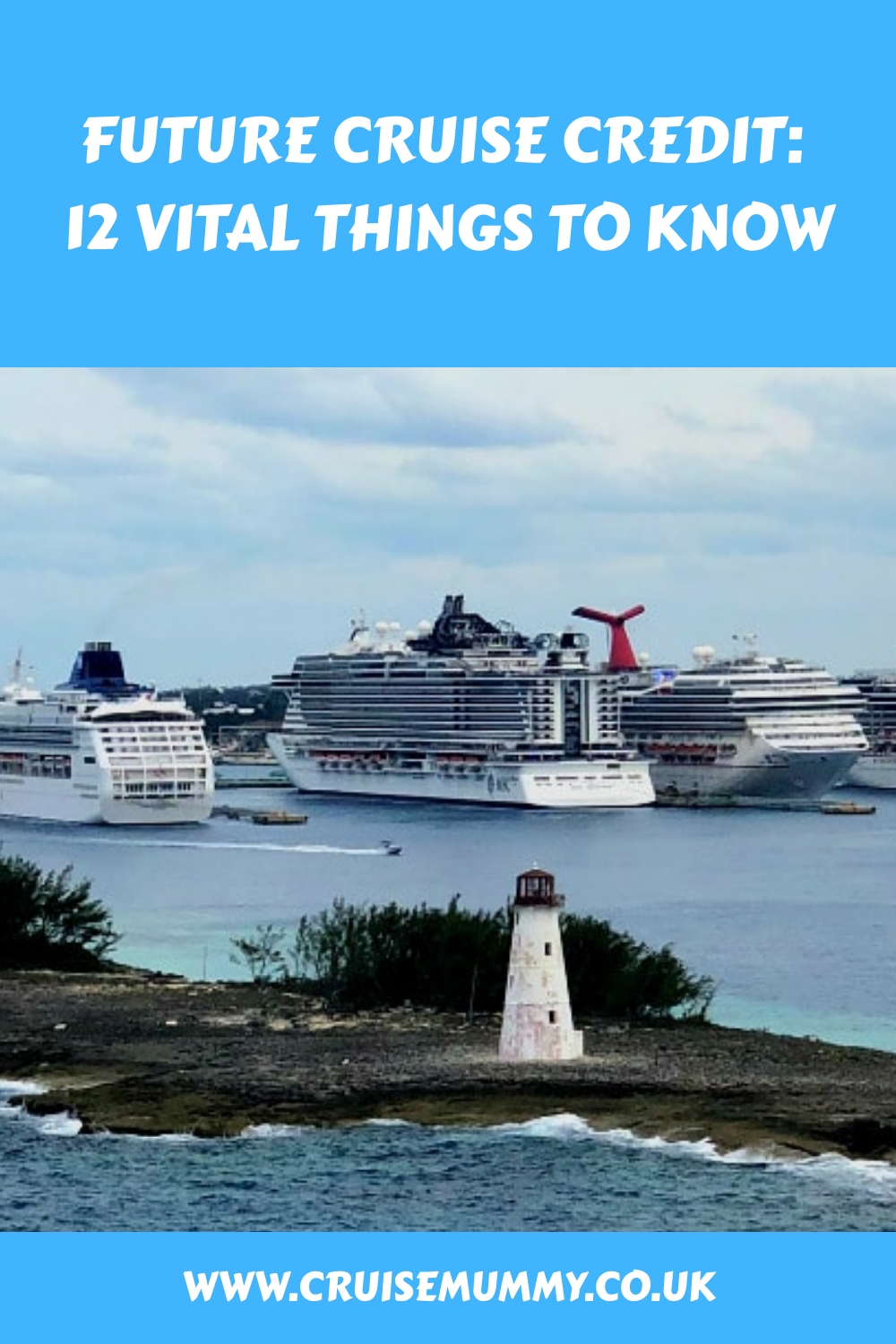 Crédito para un futuro crucero: 12 cosas importantes que debes saber