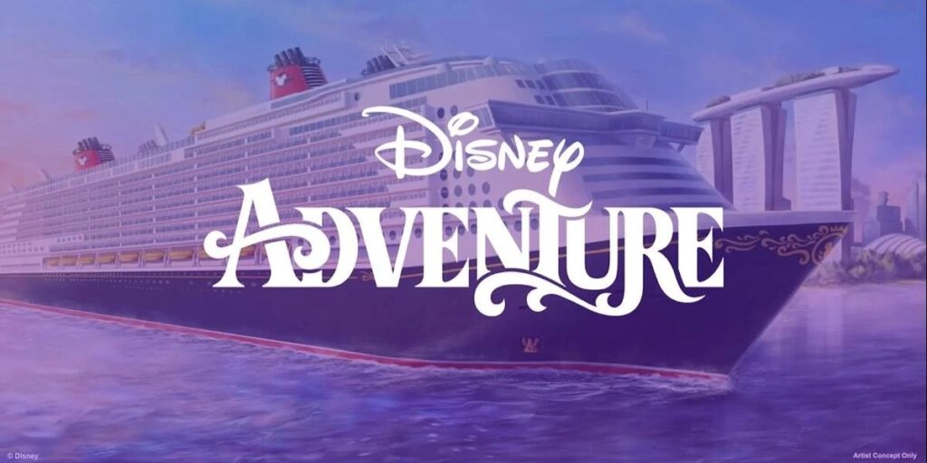 El crucero más grande de Disney se llama "Disney Adventure".