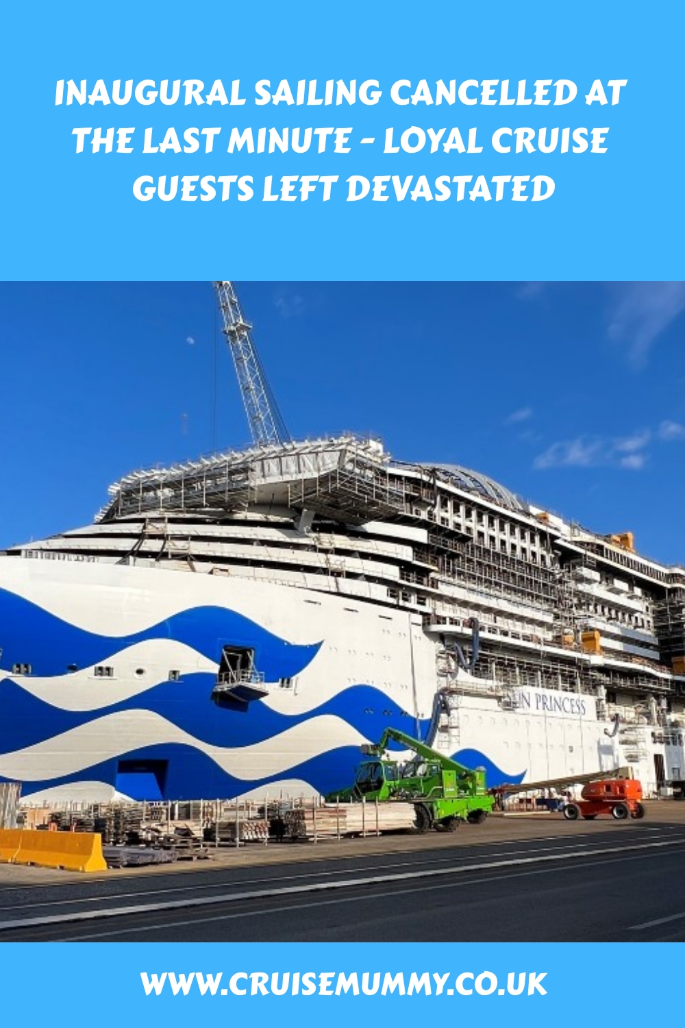 El primer crucero se canceló en el último minuto: los fieles huéspedes del crucero quedaron devastados