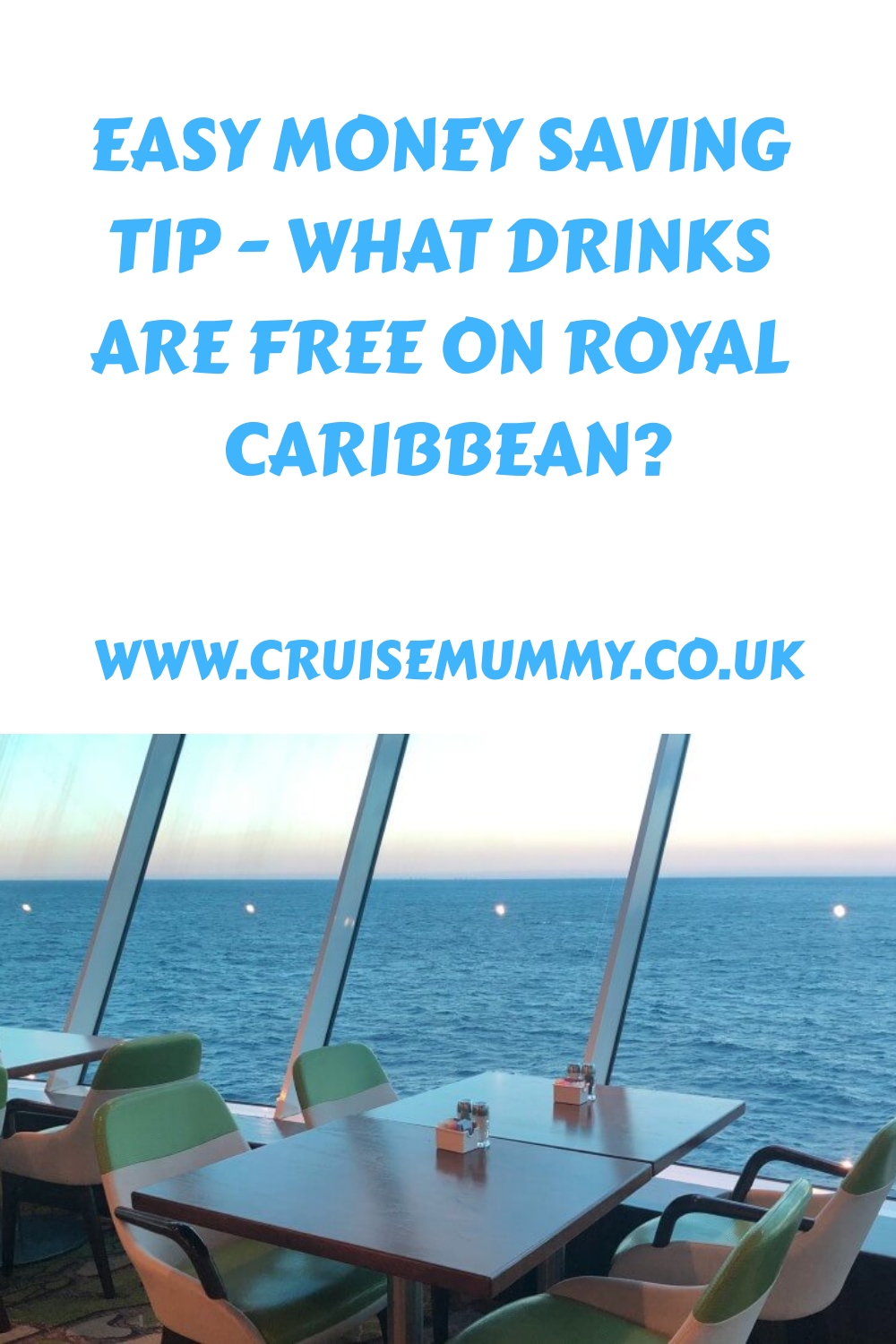 Estas 9 bebidas son gratis en Cruceros Royal Caribbean