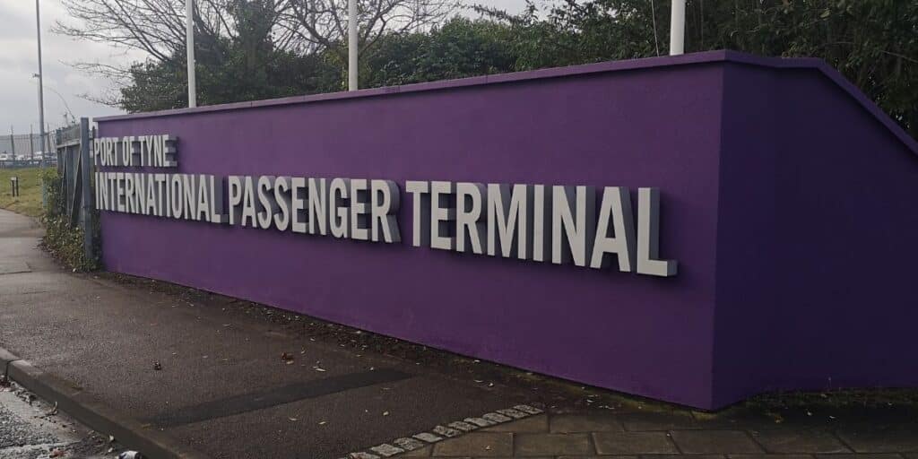 Guía de aparcamiento de cruceros en el puerto de Tyne en Newcastle