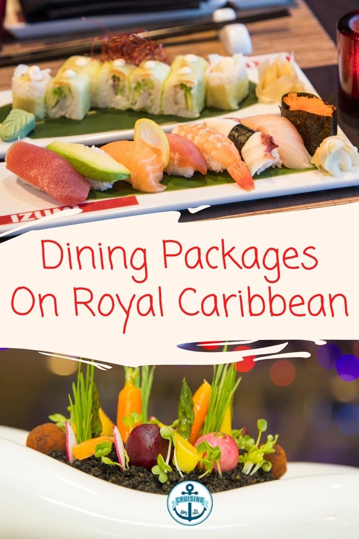 Guía y precios del paquete de comidas de Royal Caribbean Guía y precios del paquete de comidas de Royal Caribbean